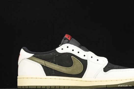 Low Retro DZ4137-106 OG SP Travis Jordan 1 Scott Olive 0405